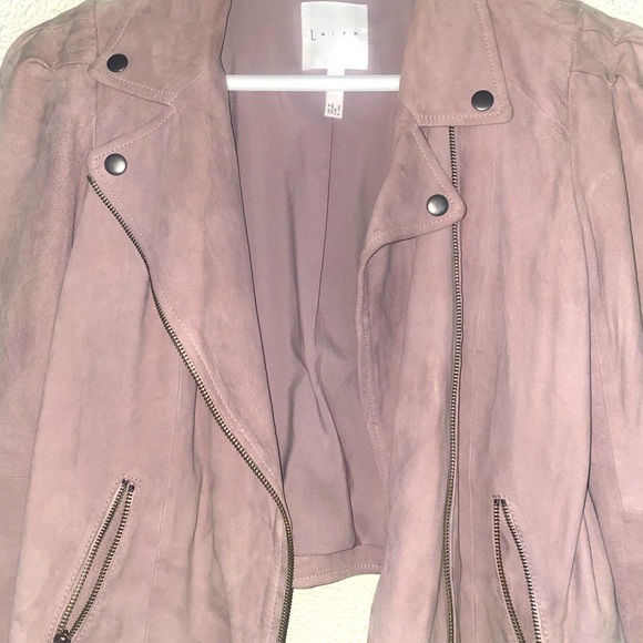 Lilac Leather Jacket - Picture 2 of 2